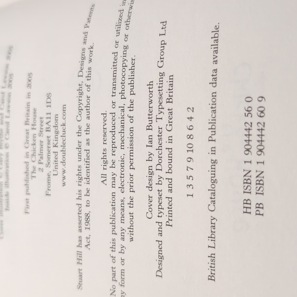 2005 The Cry of the Icemark by Stuart Hill First Edition First Print Signed Book - Picture 12 of 13